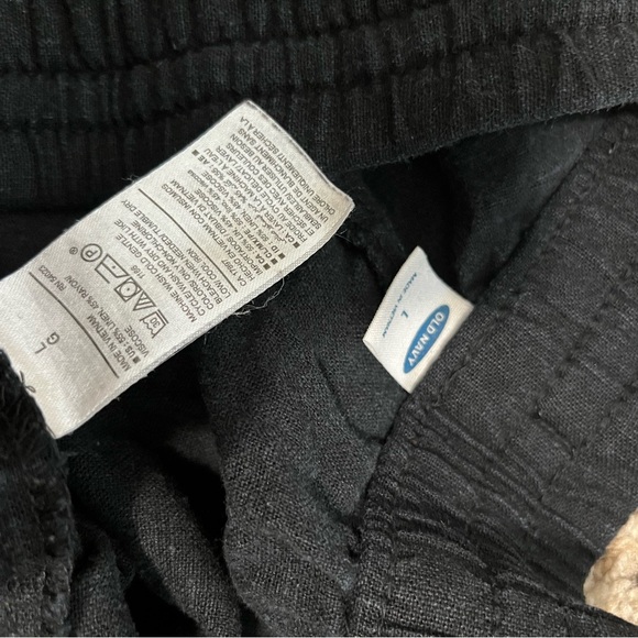 Bundle of two linen cropped pants - Picture 8 of 13